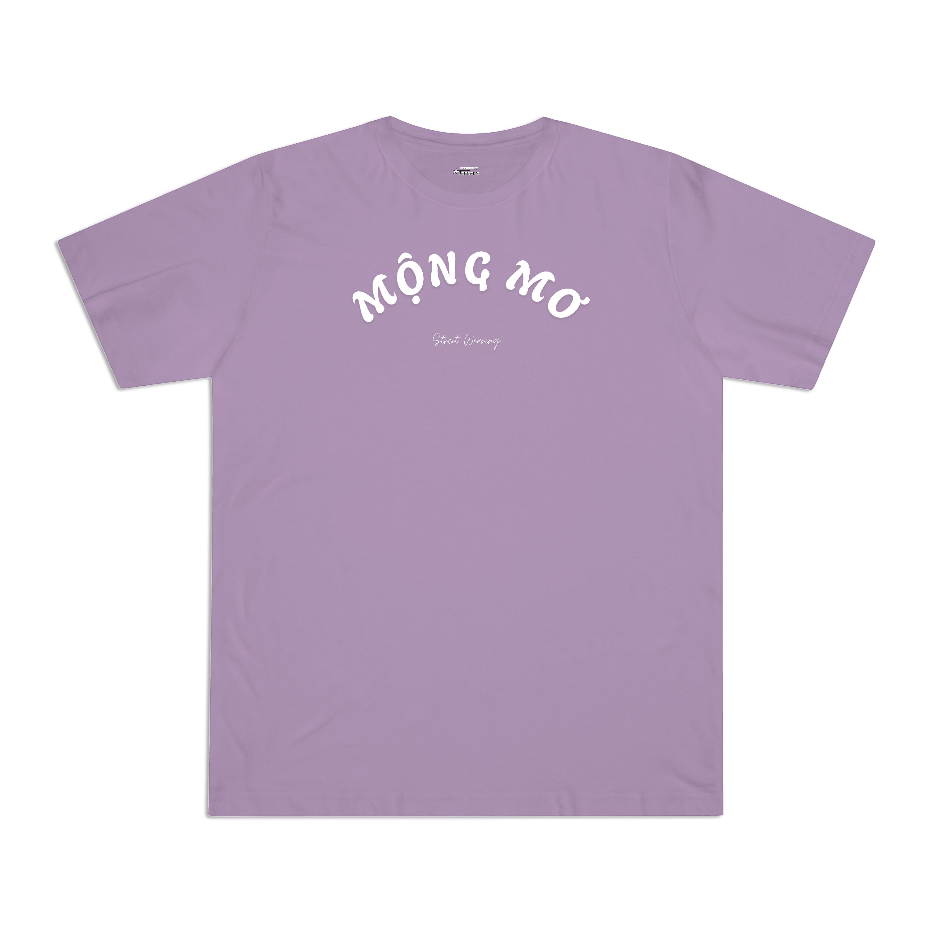 Áo unisex boxy Tím Mộng Mơ