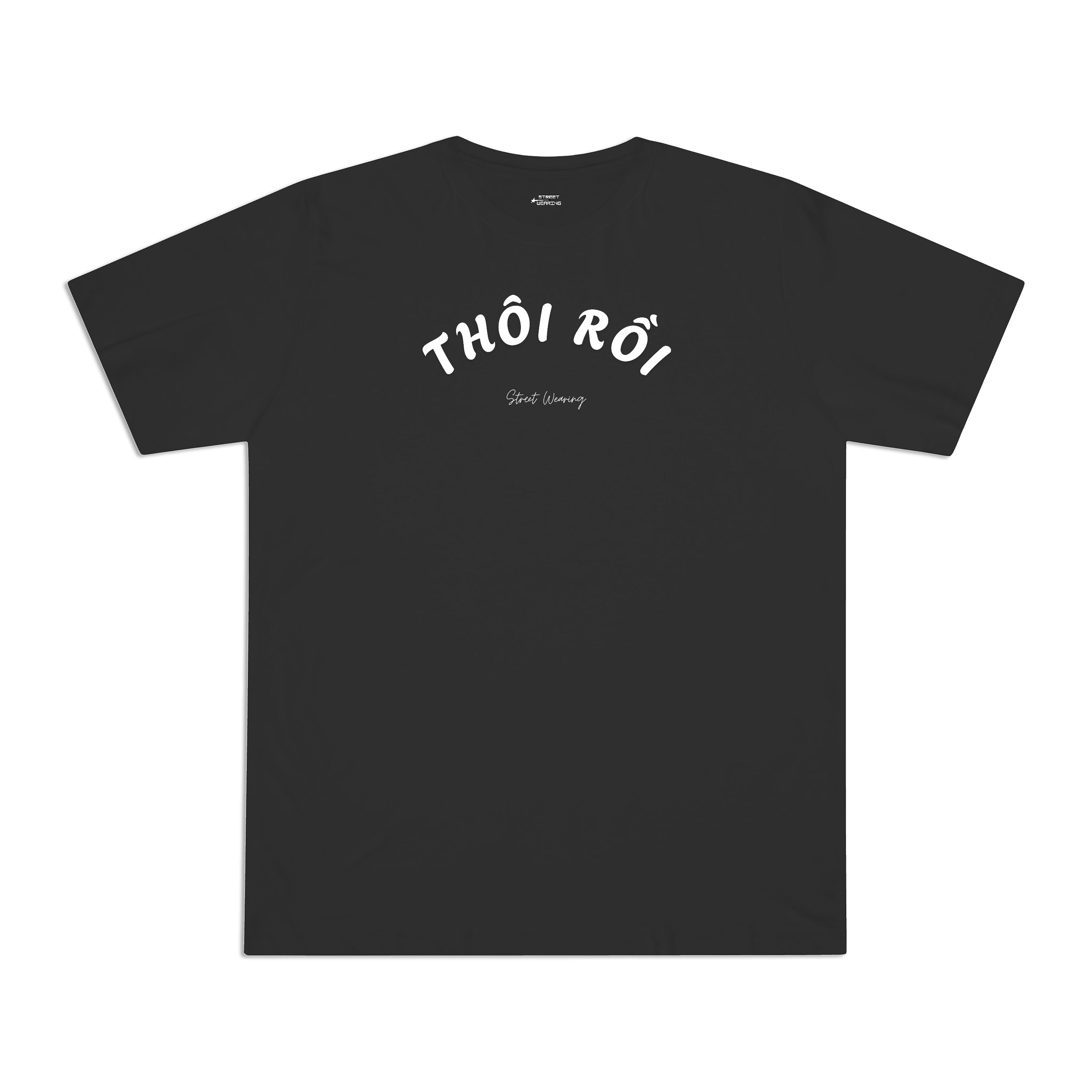 Áo unisex boxy Đen Thôi Rồi