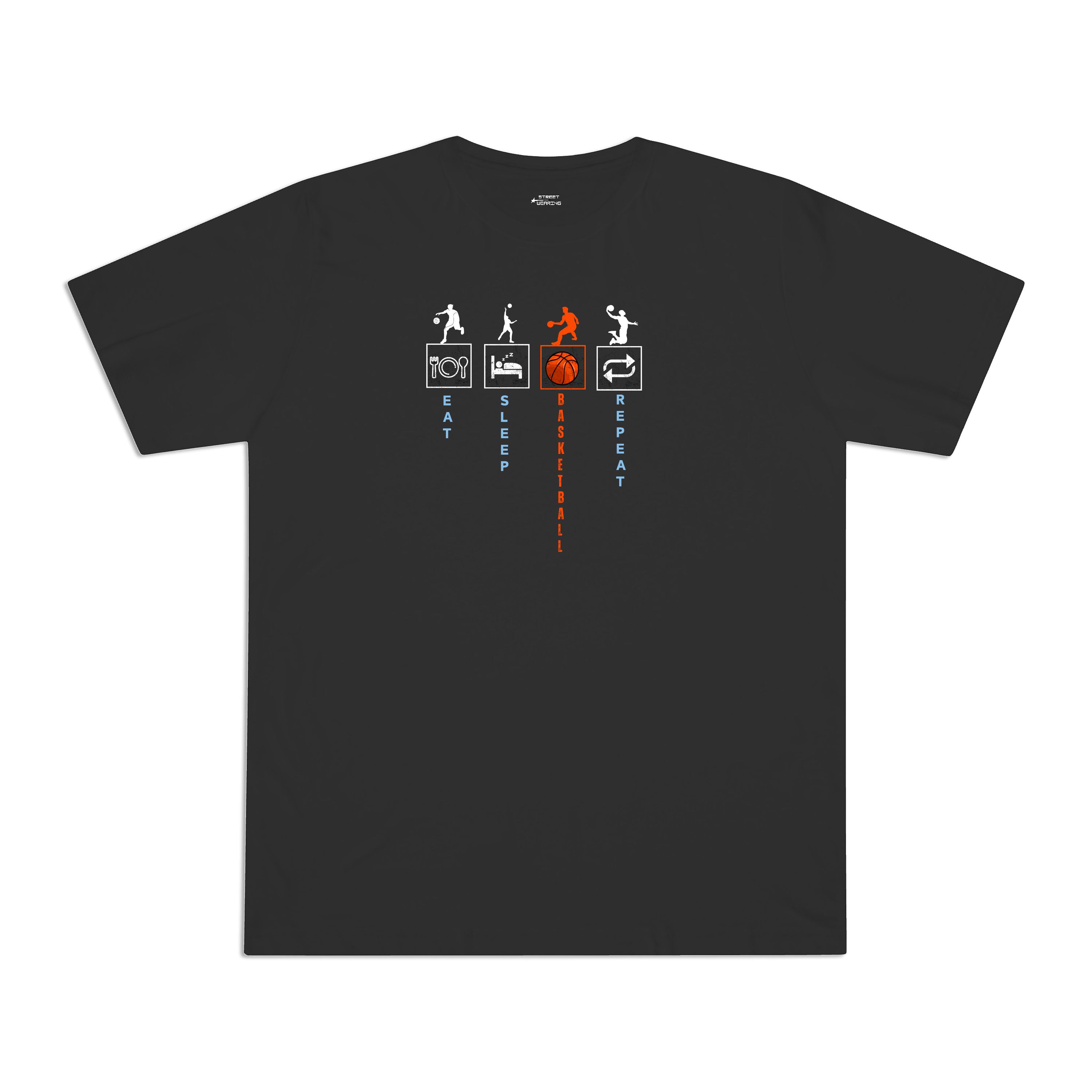Áo unisex boxy Basketball Life