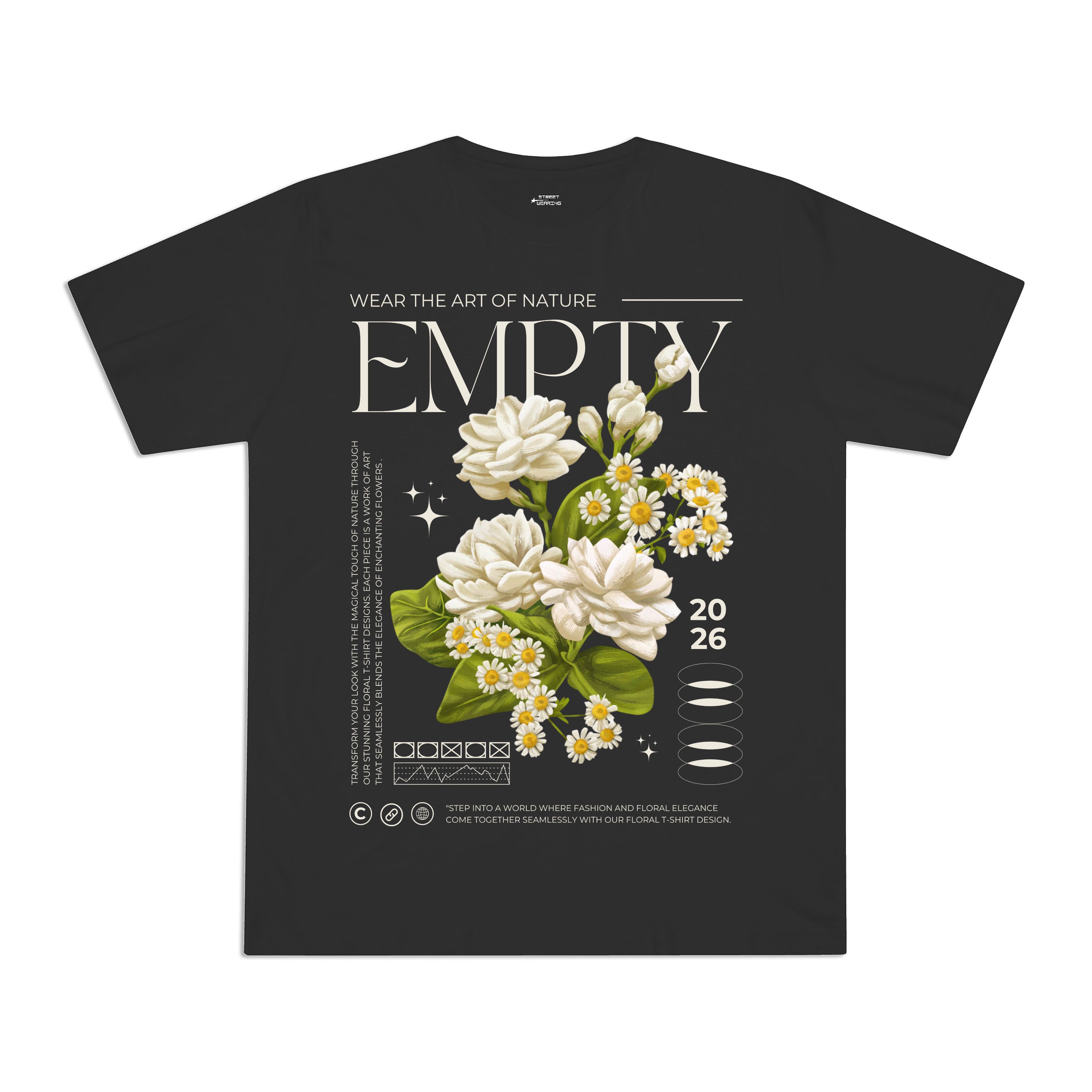 Áo unisex boxy Wear the Art of Nature