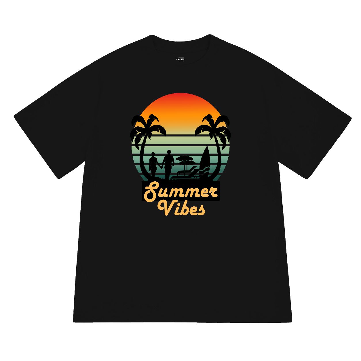 Áo thun nam nữ form rộng Summer Vibes