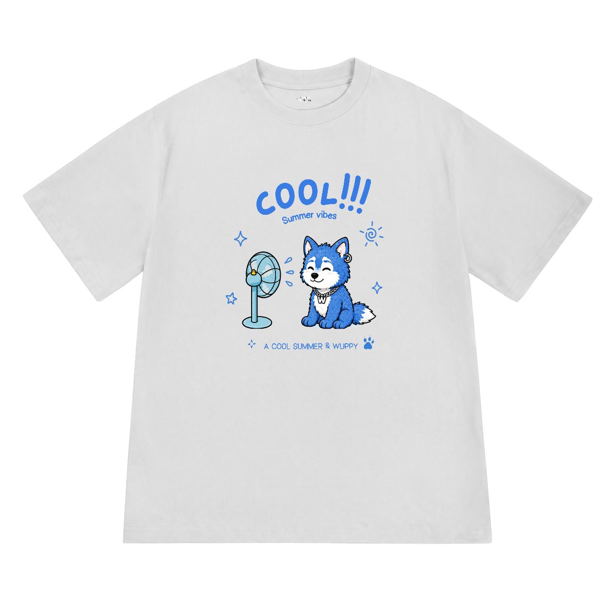 Áo thun nam nữ form rộng a cool summer & Wuppy