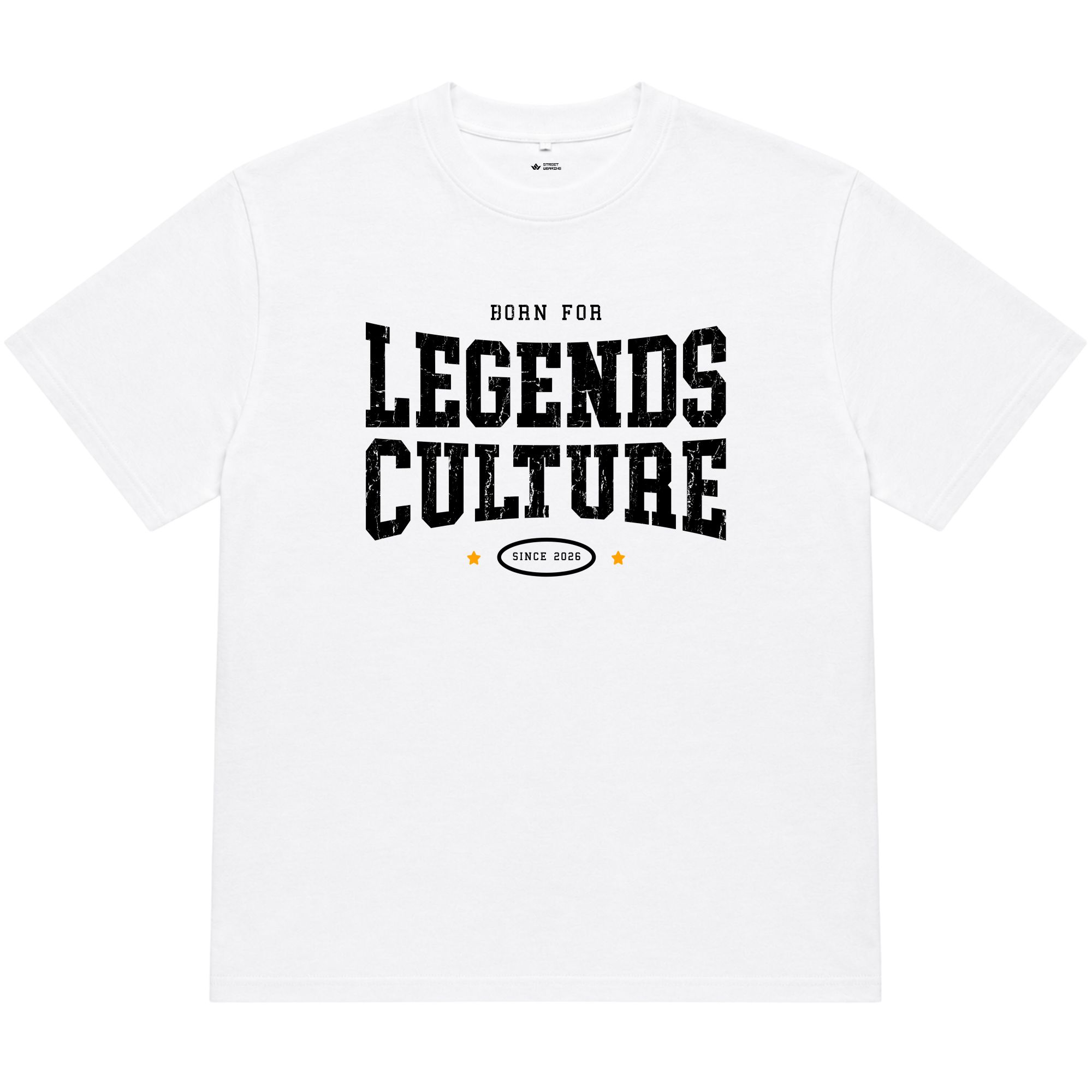 Áo thun oversize nam nữ in chữ Legends Culture form rộng cotton 250GSM đứng form