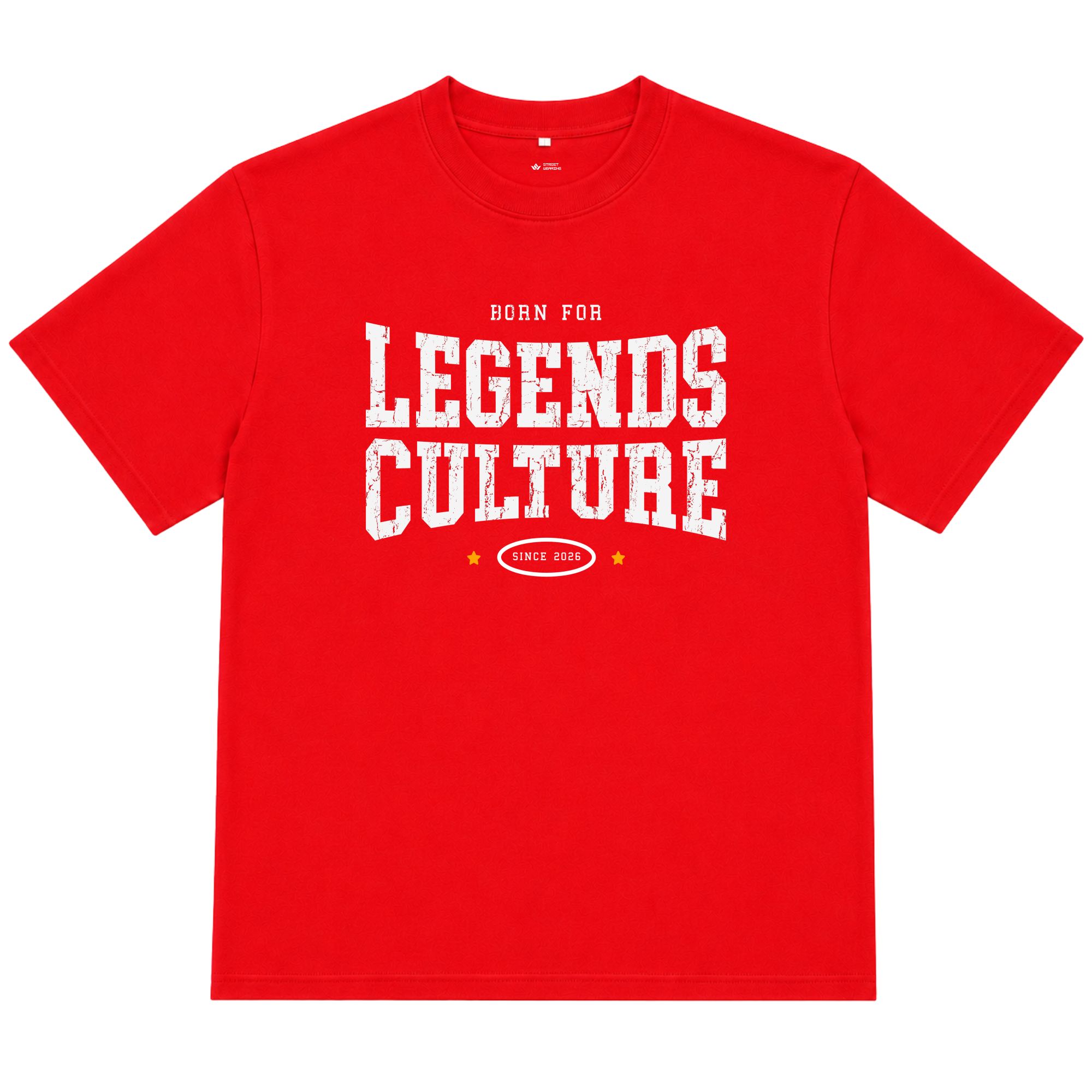Áo thun oversize nam nữ in chữ Legends Culture form rộng cotton 250GSM đứng form