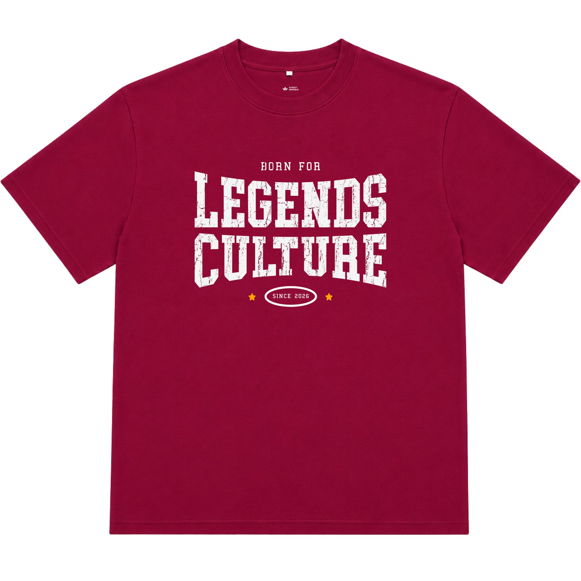 Áo thun oversize nam nữ in chữ Legends Culture form rộng cotton 250GSM đứng form