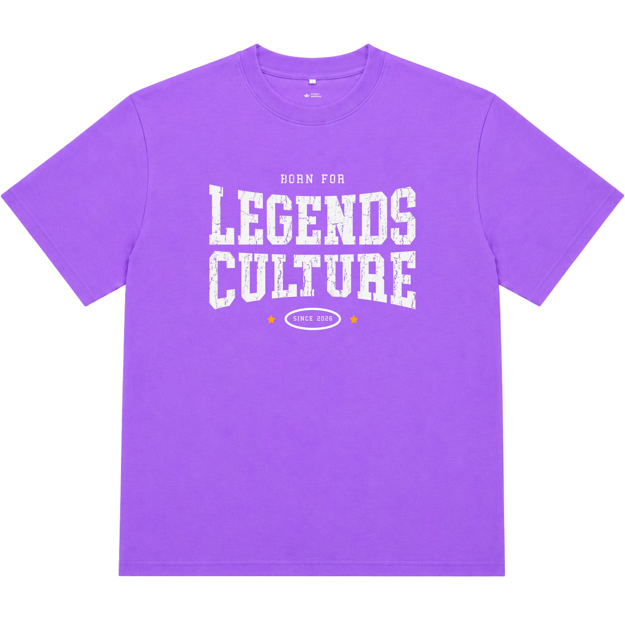 Áo thun oversize nam nữ in chữ Legends Culture form rộng cotton 250GSM đứng form