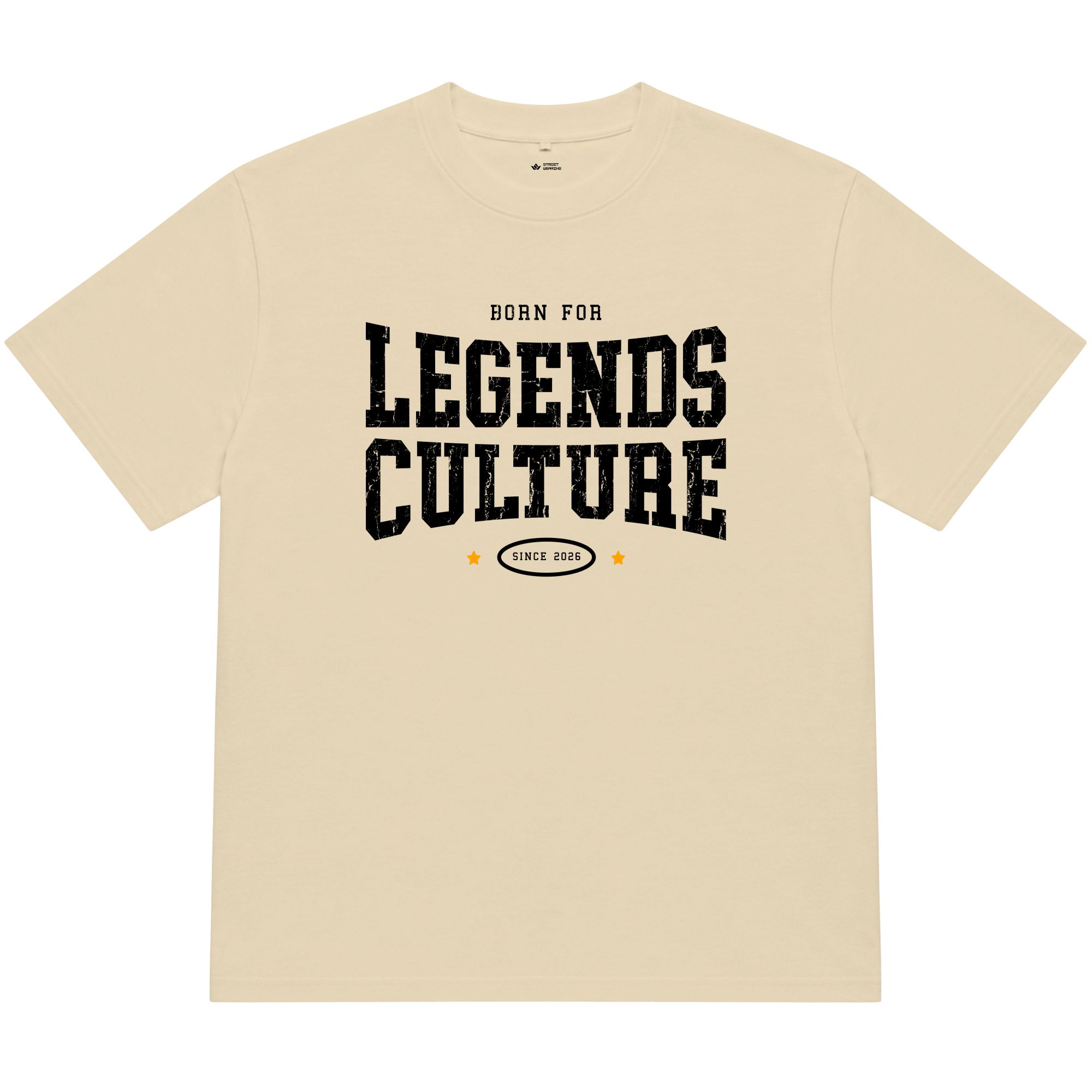 Áo thun oversize nam nữ in chữ Legends Culture form rộng cotton 250GSM đứng form